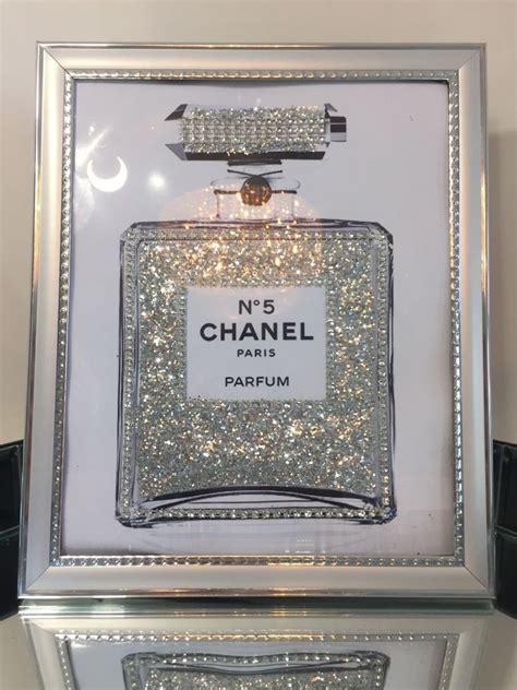 chanel perfume display|chanel perfume picture frame.